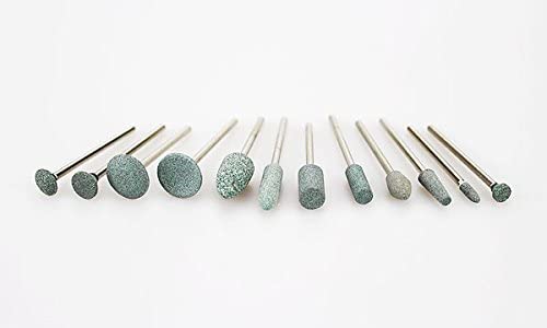 60pcs Assorted Gravel Ceramic Coarse Green FG Burs Polisher 2.35mm
