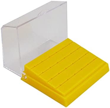 3pcs NEW Plastic Bur Holder Block Case 24 Holes