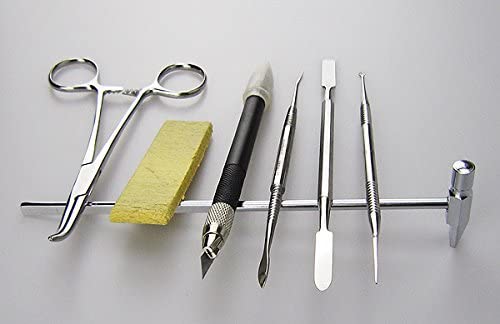 13pcs Porcelain Ermine Brush Pen Set Carving Hand Tools Sable Brush Pen. Hammer Carving Blades