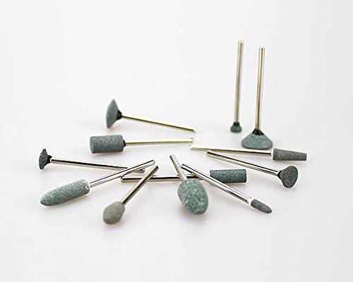 60pcs Assorted Gravel Ceramic Coarse Green FG Burs Polisher 2.35mm