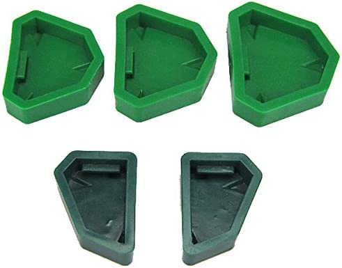 Silicone Rubber Base Molds 5pcs/Set Dental Lab Plaster Model Former