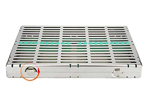 Airgoesin 20-Slot Sterilization Cassette Rack for 20 Dental Surgical Instrument Autoclavable