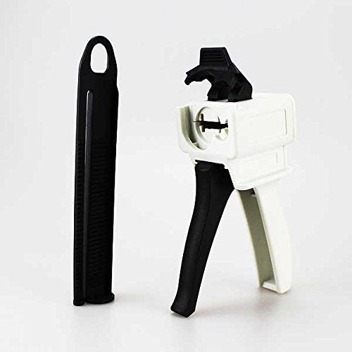 Airgoesin 4:1/10:1 Ratio Dental Impression Cartridge Mixing Universal Dispenser 50ml Mixing Dispensing Gun 135 Degree Autoclavable 1pc