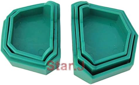 Dental Lab Model Former Base Molds 12 pcs/Set Brand New
