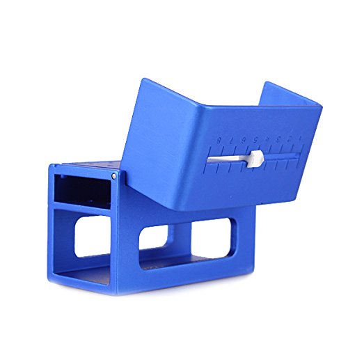 Airgoesin Aluminum Dental Bur Holder Block Autoclavable with Ruler for Reamer H K Files