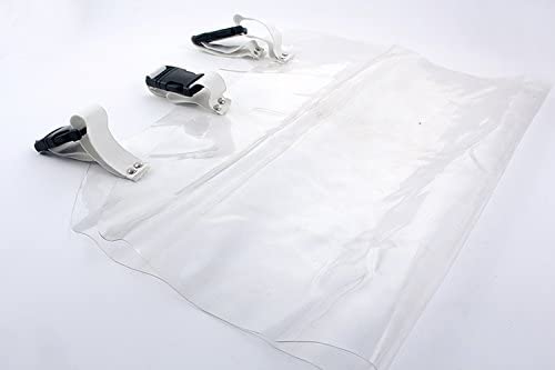 Airgoesin 2pcs Dental Chair Unit Foot Mat Cushion Pad Dustproof Toe Cover Plastic Protector Washable