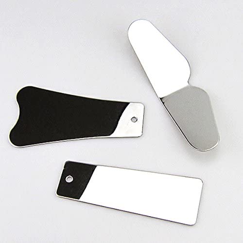 Dental Oral Clinic Stainless Steel Photographic Mirror Reflector 1 set /3pcs