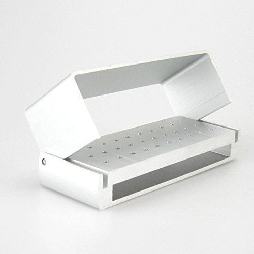 Airgoesin 3pcs FG High Speed Burs Dental Bur Holder Block 3 Color Red, Gold, Silver