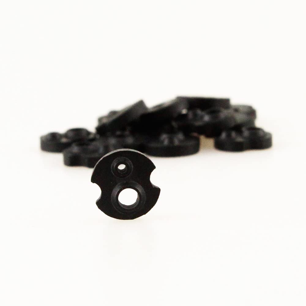 15 pcs Dental Handpiece Gasket Accessory 2-Hole Silicone Handpiece Gasket Replacement, Autoclavable