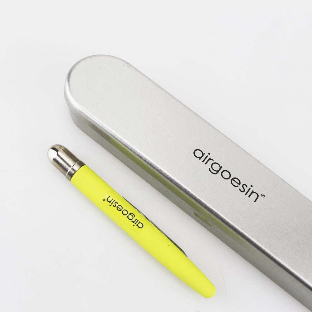 Airgoesin Electrocardiograph Pen Style ECG EKG Caliper Ruler Measures Precision Deluxe 1pc Green with Case