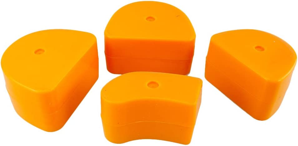 Airgoesin 8pcs Dental Lab Silicone Plaster Model Former Base Molds Mould Tool Tray