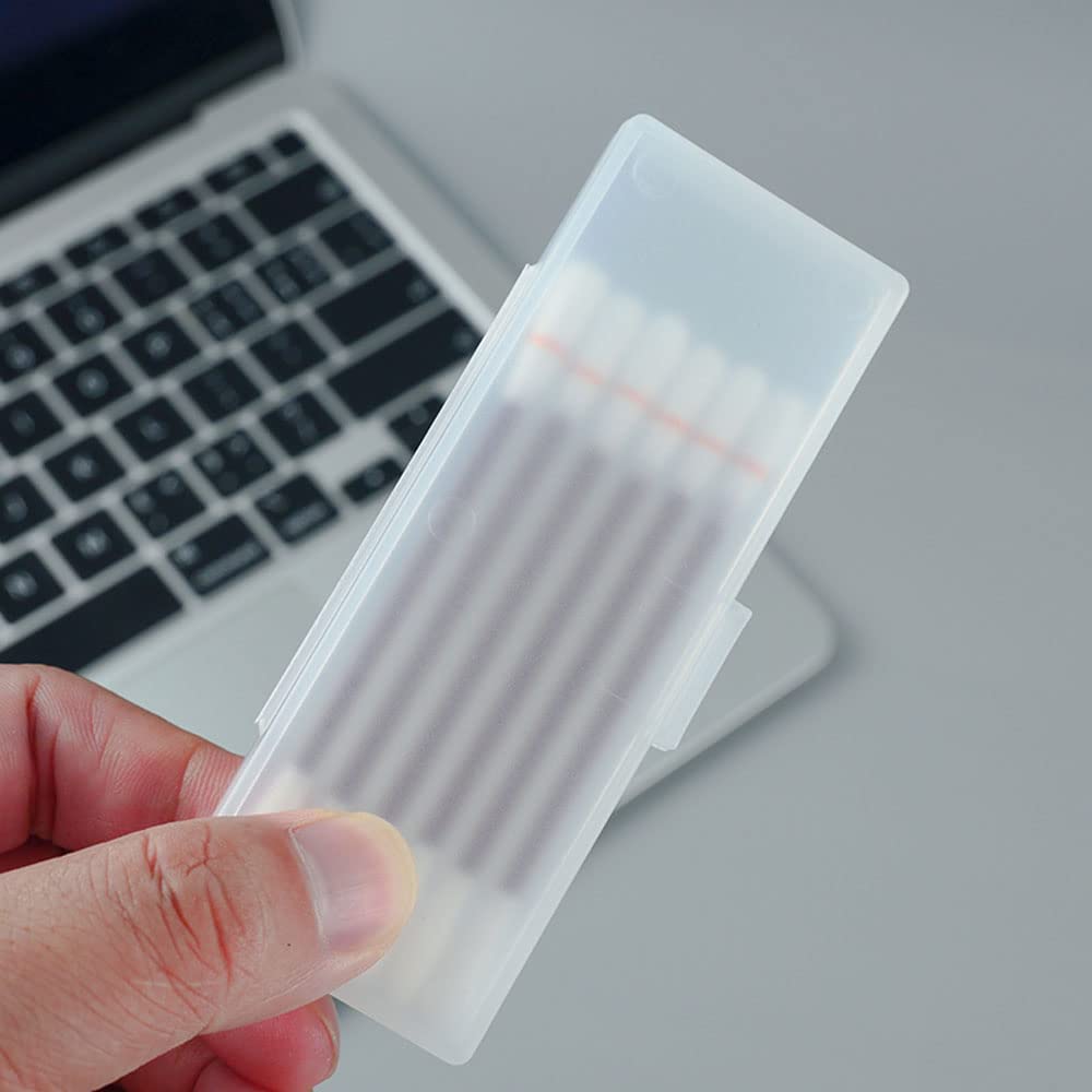Airgoesin Portable Mini Storage Box Container Desktop Organizer with Lid for Keeping Cotton Swab, Dental Floss Picks, Alcohol Pad, Craft, Purse Odds & Ends, Pills, Ornament, Small Parts, Pack of 3