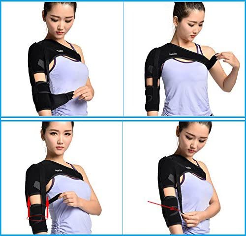 Shoulder Brace Support Arm Sling for Stroke Hemiplegia Subluxation Recovery, Right Shoulder