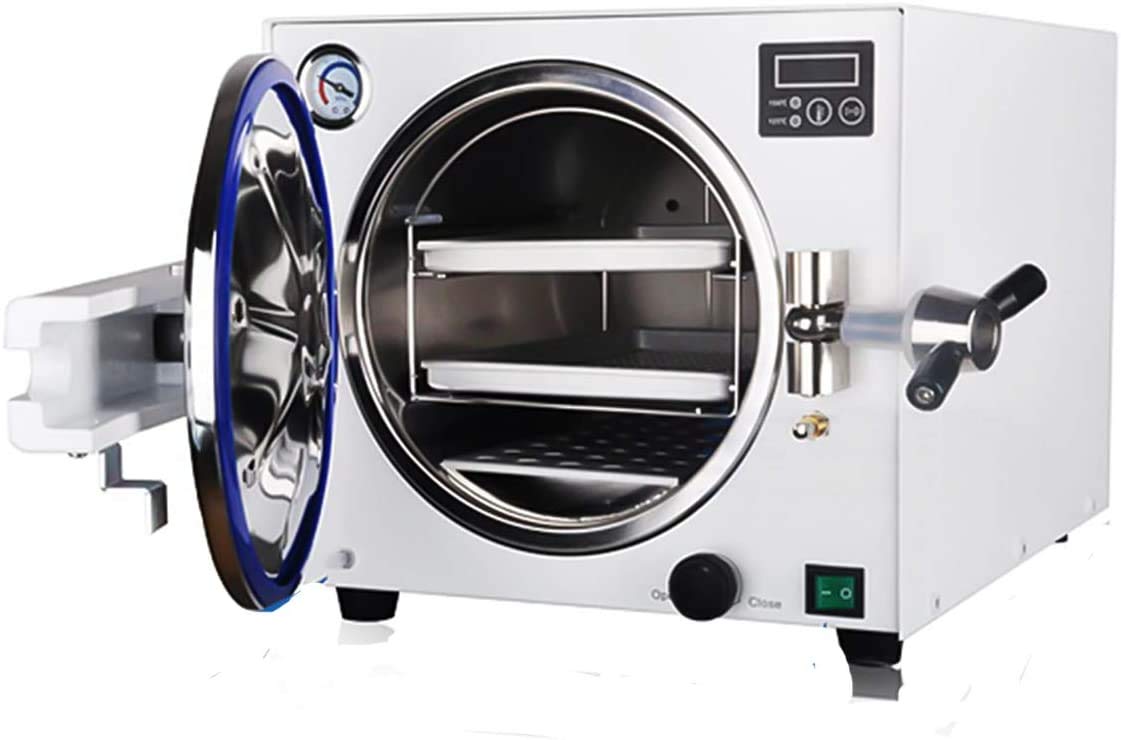 Airgoesin 18L Surgical Instruments Autoclave Steam Stainless Steel Sterilization Machine Lab Equipment E218