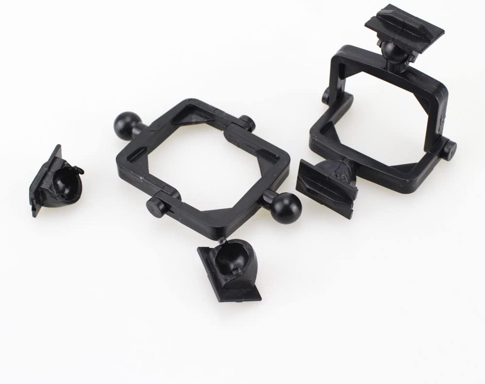 Airgoesin 100 Sets Plastic Disposable Articulator Black Dental Lab