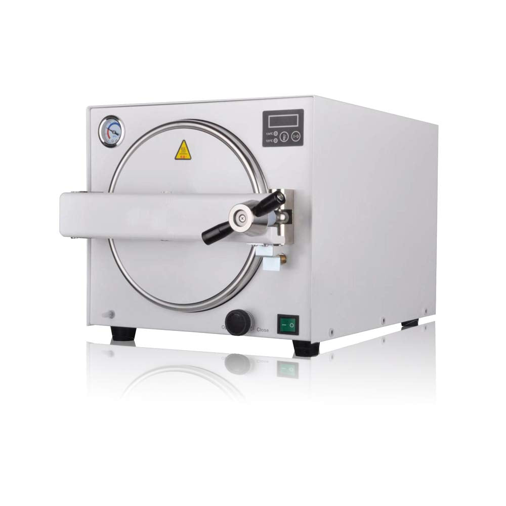 Airgoesin 18L Surgical Instruments Autoclave Steam Stainless Steel Sterilization Machine Lab Equipment E218