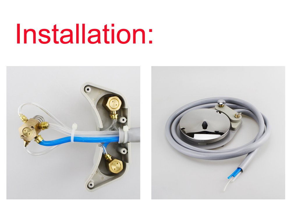 Airgoesin Tube Hose Cable for 4 Hole Standard Foot Control Pedal Dental Equipment Tool