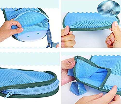 Airgoesin Medical Restricted Gloves Mitts Patient Hand Finger Straps Brace Restraint Constraint Control Belts Anti-Scratching Anti-Pull Tube Restless Self Harm Protector (Small, Left)