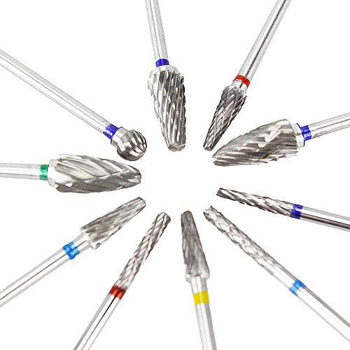 20pcs/2sets Hp Tungsten Carbide Cutter Kit Burs Lab Buffing Drill Polisher 3/32" (2.35mm) Shank