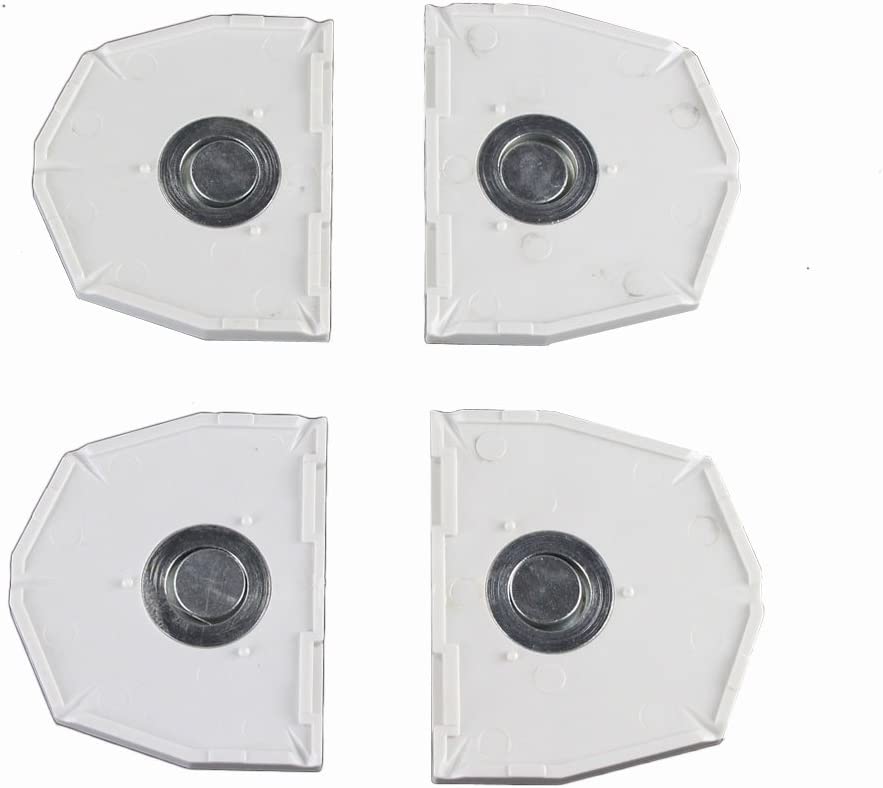 Dental Plastic Magnetic Articulator Articulating Mounting Plates 4pcs