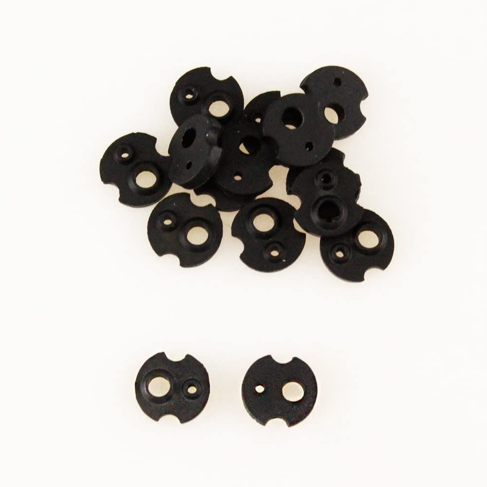 15 pcs Dental Handpiece Gasket Accessory 2-Hole Silicone Handpiece Gasket Replacement, Autoclavable