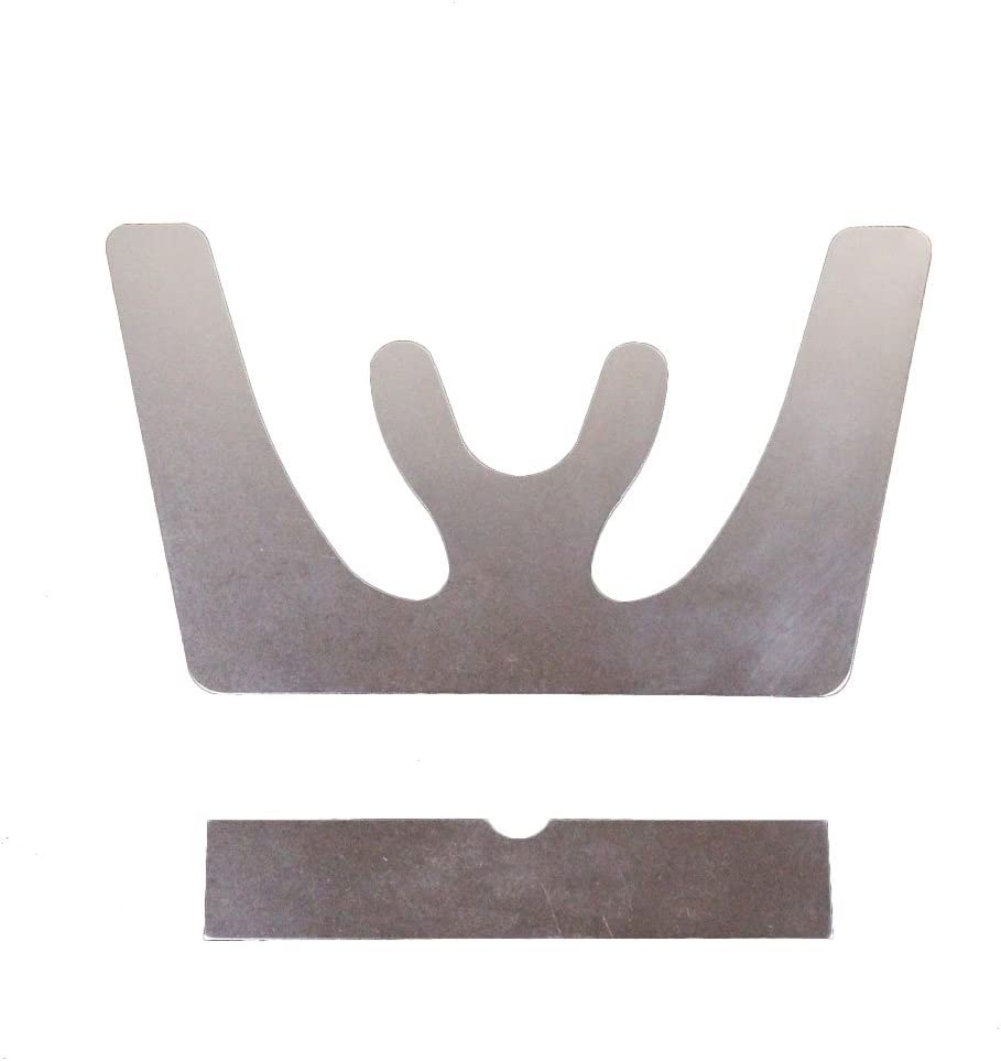 Airgoesin 1 Set Dental Occlusal Maxillary Casting Jaw Fox Plane Plate Autoclavable New