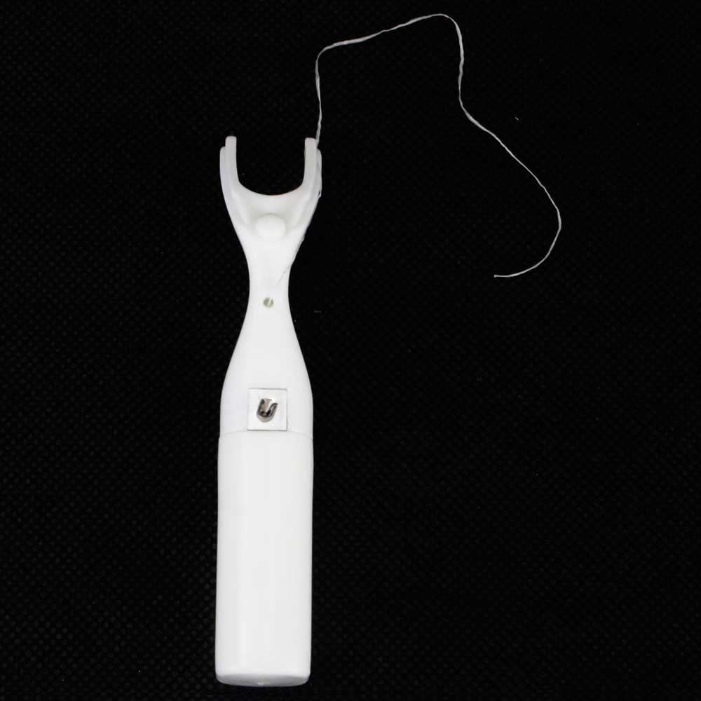 Airgoesin Dental 50m Floss Holder Handle Oral Care Tooth Pick Cleaner Dispenser with Case