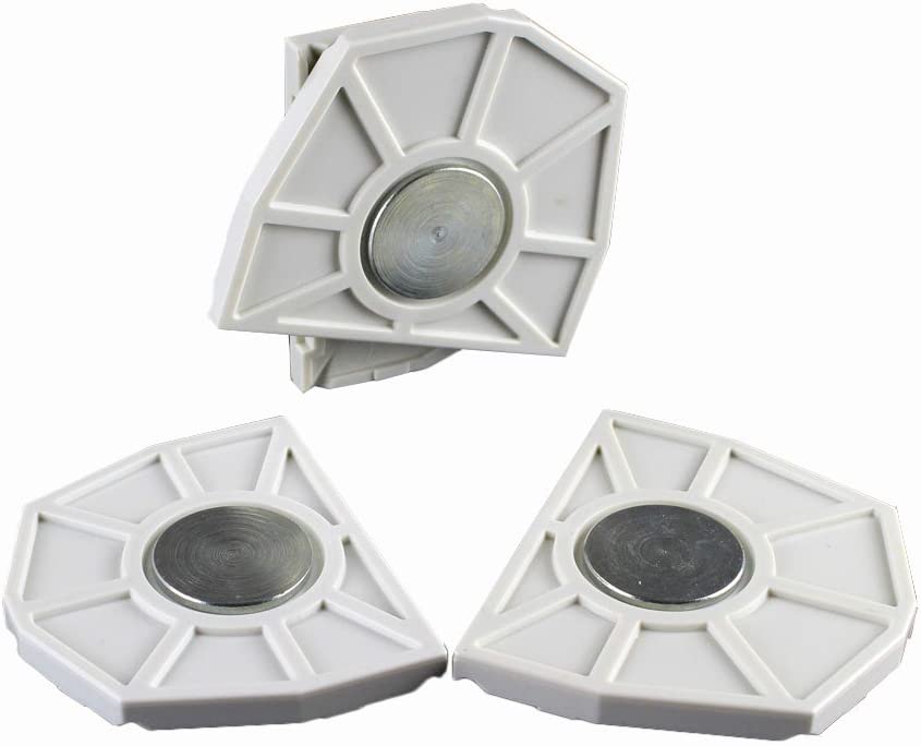 Dental Plastic Magnetic Articulator Articulating Mounting Plates 4pcs