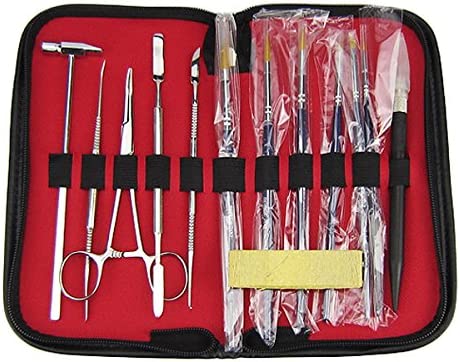 13pcs Porcelain Ermine Brush Pen Set Carving Hand Tools Sable Brush Pen. Hammer Carving Blades
