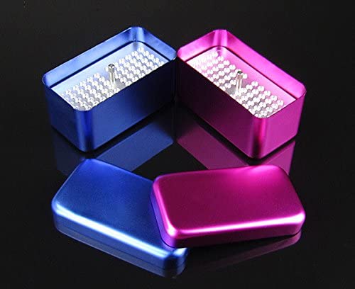 2pcs Autoclave Disinfection Box Case Holder for Endodontic Reamer