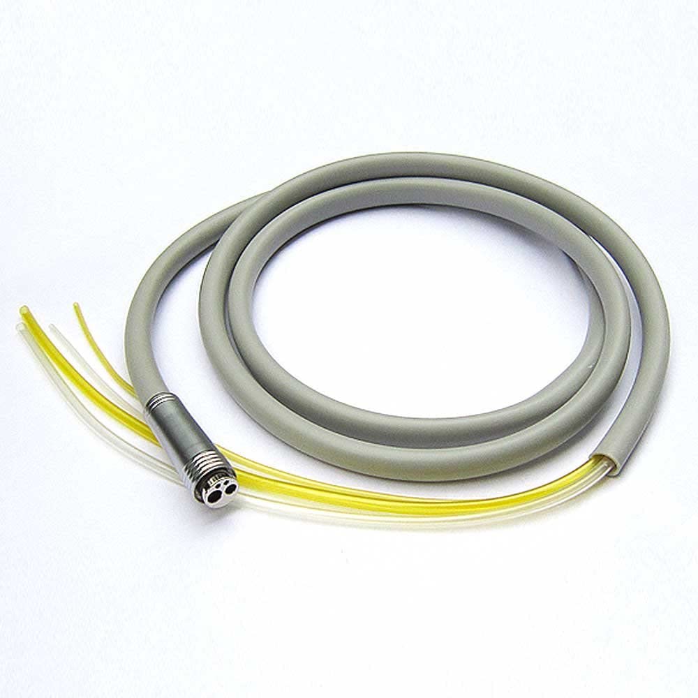 Dental Silicone Handpiece Tubing Tube with 4 Hole Connector Coupler Attached