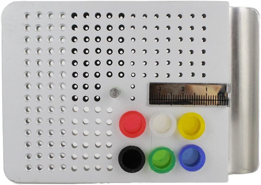 FG RA Bur Holder Block Reamers Files Gutta Percha Point with a Ruler
