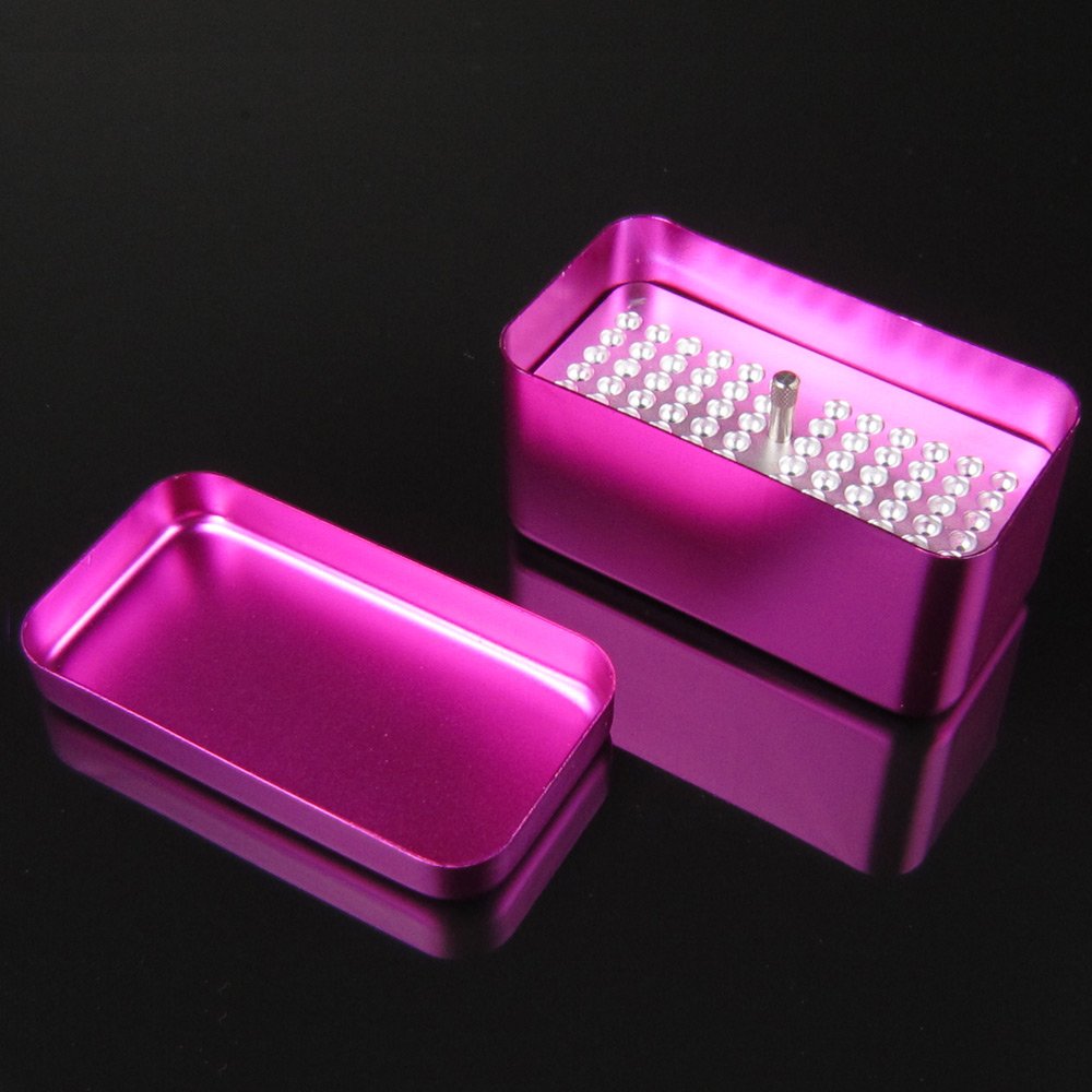 60 Holes Autoclavable Disinfection Box Case for Endodontic Reamers