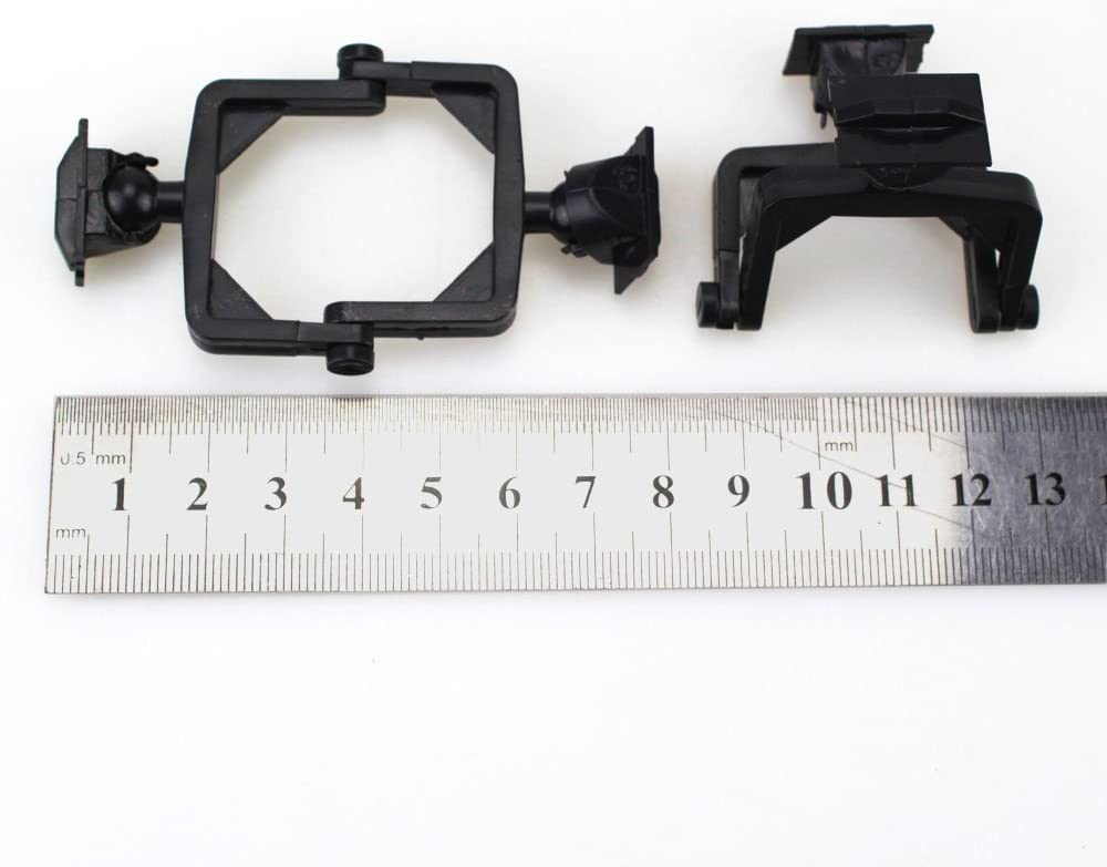 Airgoesin 100 Sets Plastic Disposable Articulator Black Dental Lab