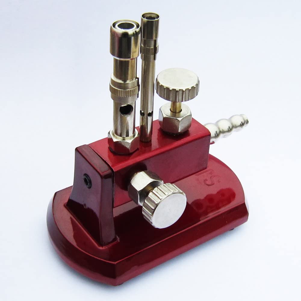 Natural Gas Light Rotatable Bottled Bunsen Burner for Dental Lab Dentist or Other Purpose