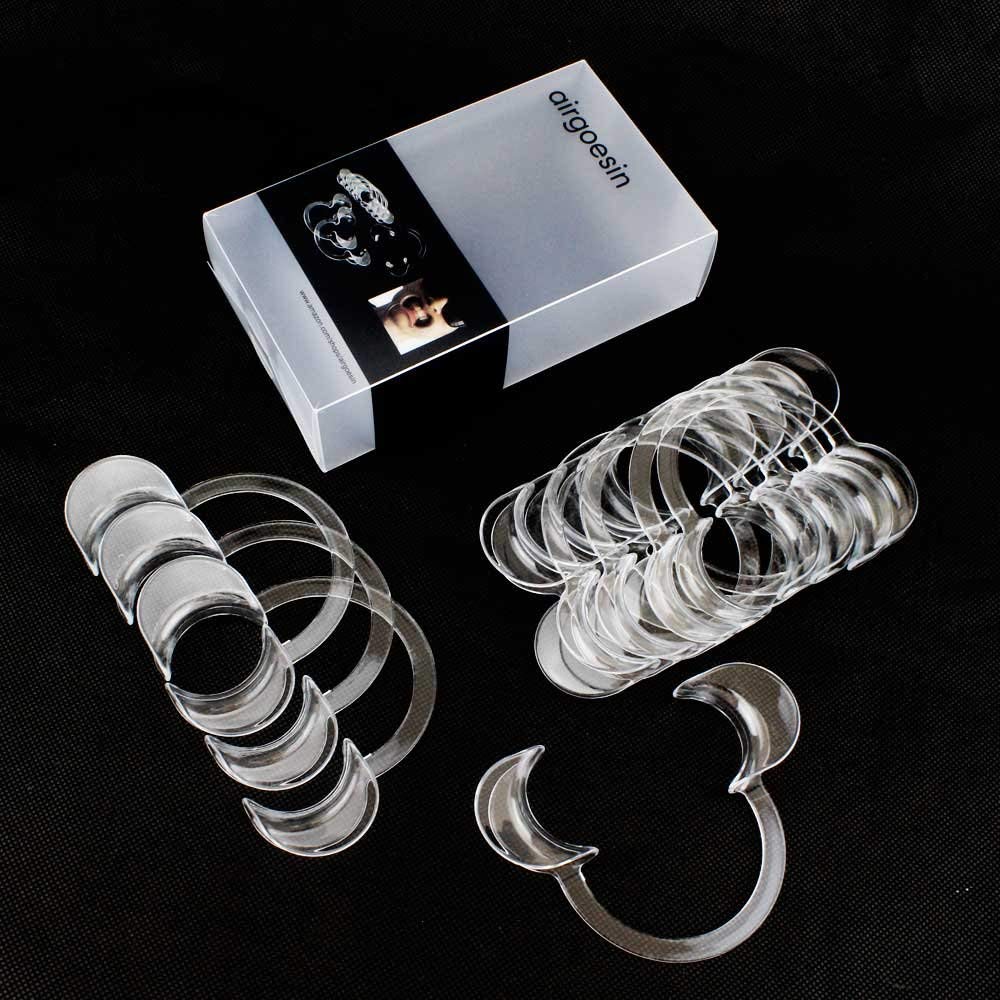 Airgoesin Adult Size 12pcs Dental Mouth Lip Cheek Retractor or for Speak Out Game/Watch Ya Mouth Game
