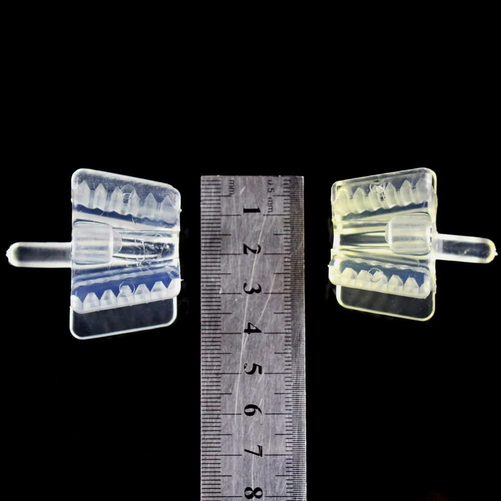 20pcs Dental Silicone Mouth Prop Support Holding Saliva Ejector Suction Tip