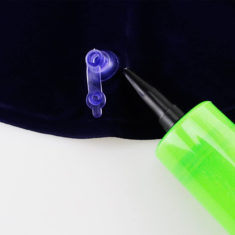 Airgoesin Air Medical Donut Cushion Inflatable Seat Mattress for Hemorrhoid, Coccyx Pain, Bedsores, Back and Tailbone Pain Relief, Child Birth, Pregnancy, etc, Anti Decubitus Hip Mat Pad with a Pump