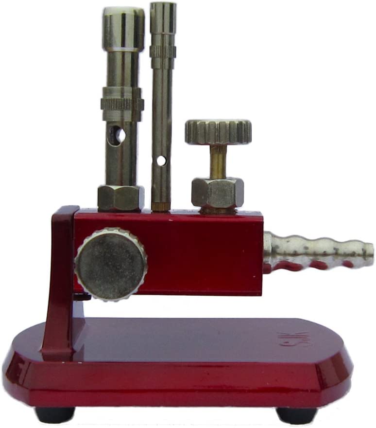 Natural Gas Light Rotatable Bottled Bunsen Burner for Dental Lab Dentist or Other Purpose