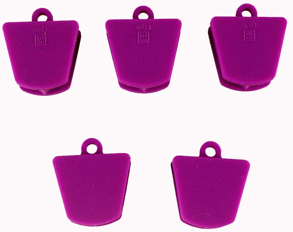 Airgoesin 5pcs Silicone Mouth Prop, Small Size Child Kid Size Dental Bite Blocks Oral Opener 135 Degree Centigrade Autoclavable Latex Free