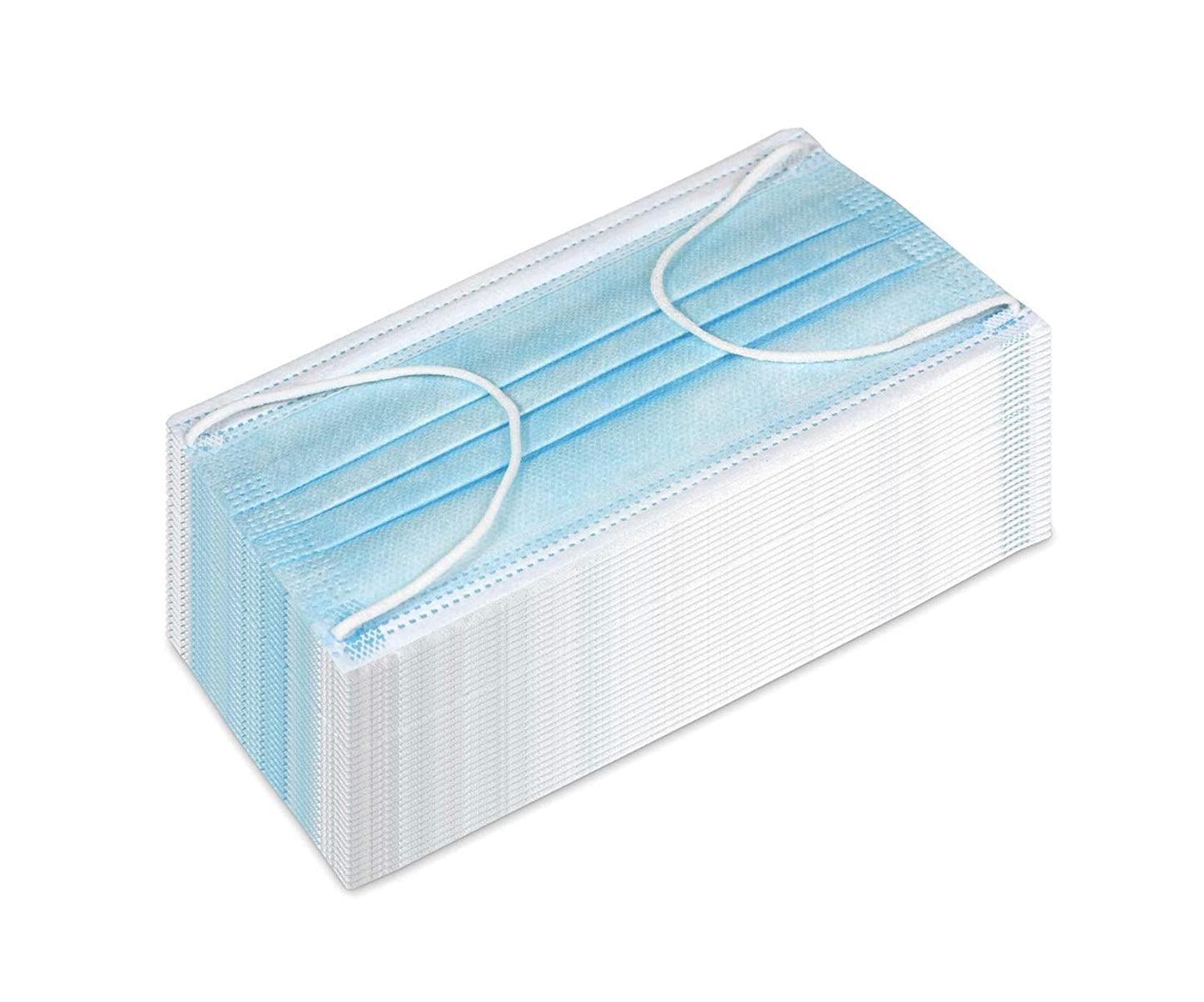 Airgoesin 50/Box Medical Use 3 Ply Safety Face Masks Breathable With Elastic Ear Loops Disposable Face Protection Filter Medical Mask