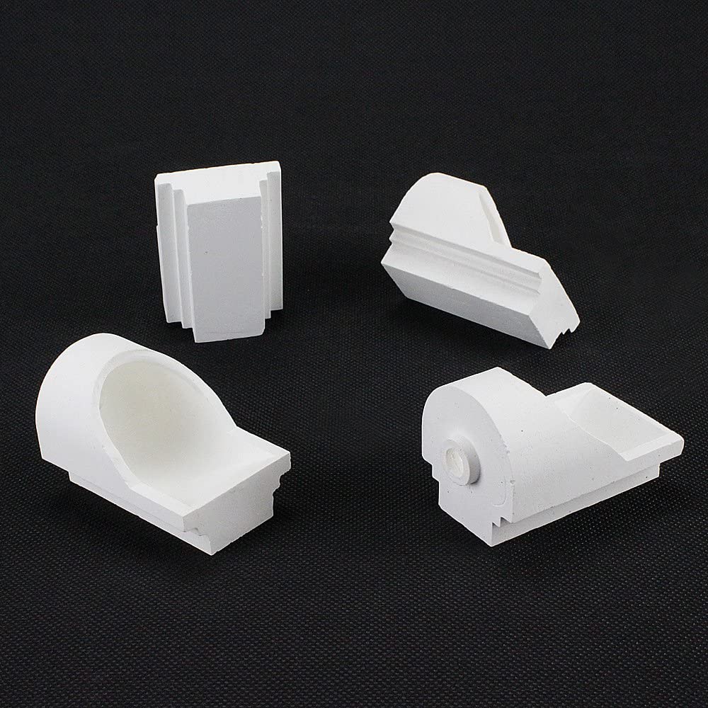 Dental Lab Casting Quartz Crucible Hooded Brand New 4pcs