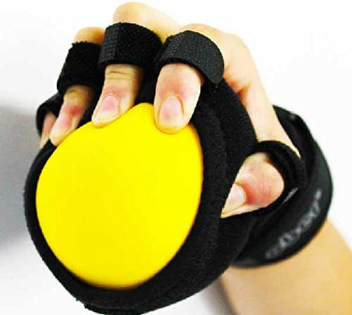 Hand Impairment Finger Squeeze Equipment Ball Rehabilitation Training Exercise Device Finger Board with Wrist Support