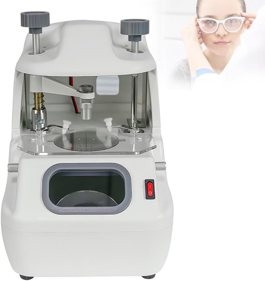 Optical Lens Center Locator, Centering and Moving Center Machine, with LED Light, Optometry Glasses Lens Centering Apparatus, Bifocal Lens, Accurate Positioning, for Optometry Centers
