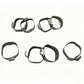 40pcs Dental Orthodontic 1st Molar Bands & Buccal Tubes Bracket Roth 022 #35-39+