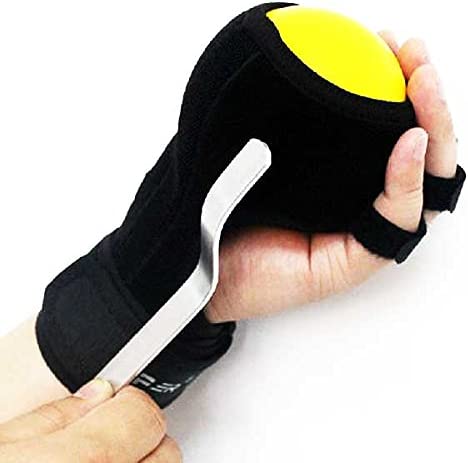 Hand Impairment Finger Squeeze Equipment Ball Rehabilitation Training Exercise Device Finger Board with Wrist Support