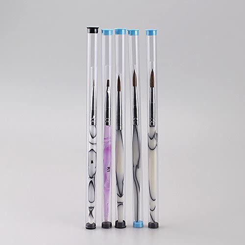 Porcelain Ermine Brush Pen Set Dental Lab Equipment - 5 pcs