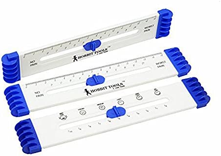 Airgoesin Pain Ache VAS Testing Record Scale Ruler Muscle Measure Gauges Tools (10pcs)