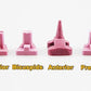 32pcs Ceramic Firing Pegs for Crowns and Bridges in Porcelain Furnace