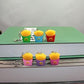 Airgoesin 20pcs Keychain Key Ring Hang Potato Chips Shape Cute Promo Shop Gift